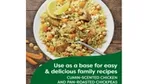 A plate of food using Knorr side.