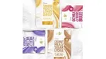 Packaged product pictures of the new bars collection